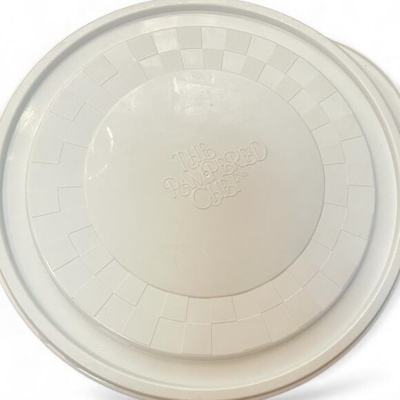 Pampered Chef Replacement Lid 9.5" for Vintage Freezable Chillzanne White Bowl - Picture 2 of 5
